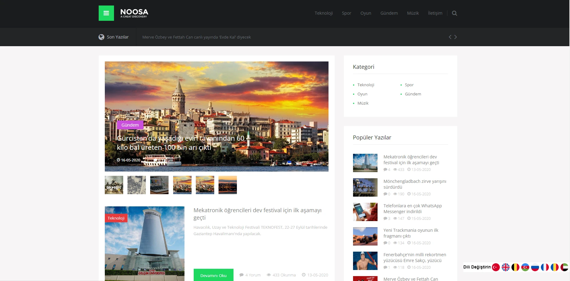 BlogV1 Blog teması (Açık Kaynak)