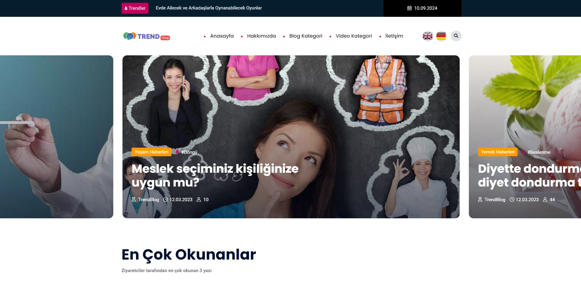 BlogV2 Blog teması (Açık Kaynak)